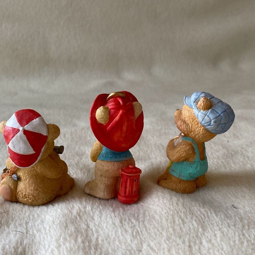Vintage J.C. Teddy Bear Figurines - Picture 10 of 13